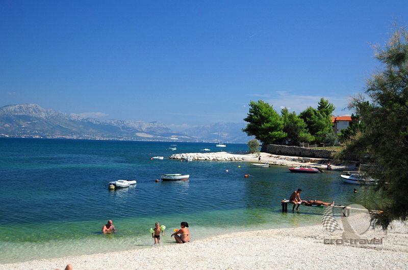 Apartments Villa Bayview Trogir Exterior foto